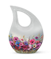 Vibrant Canvas A 10 inch aluminium urn
