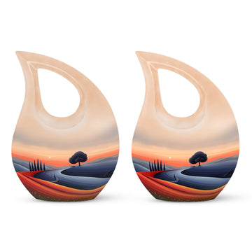 Small Urn Set of 2 -3