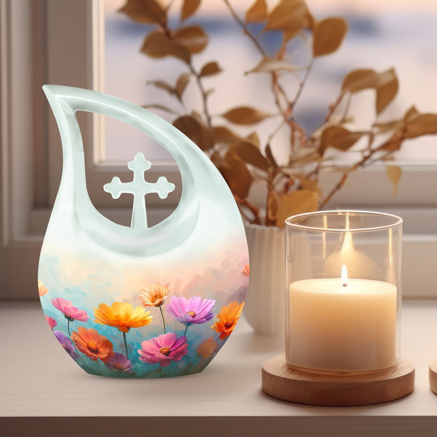 Dreamy Blossoms A Urn
