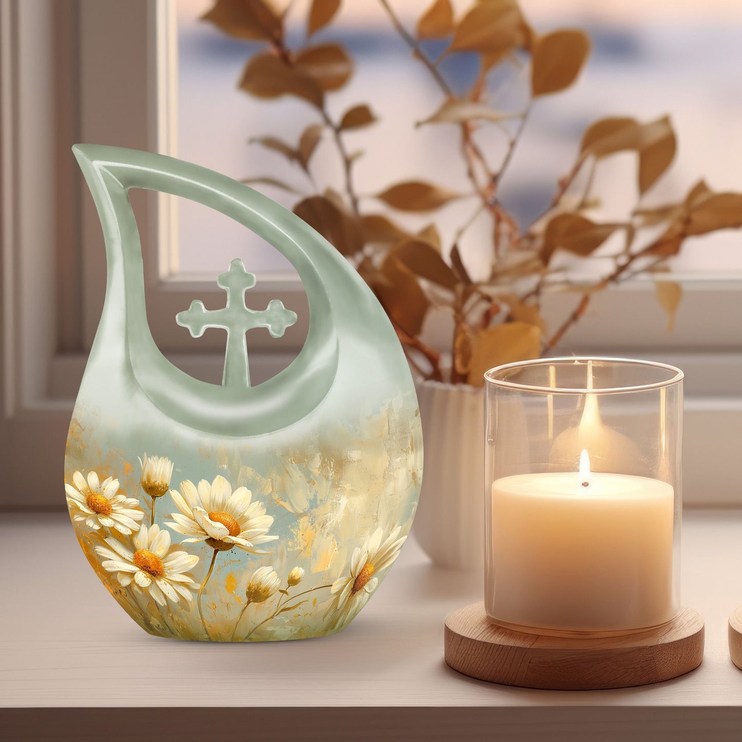Dance Of Daisies Urn