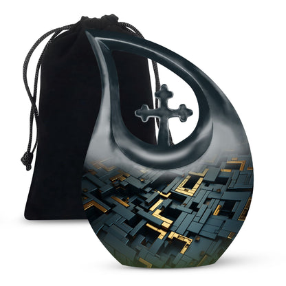 Circuitry Shimmer Urn