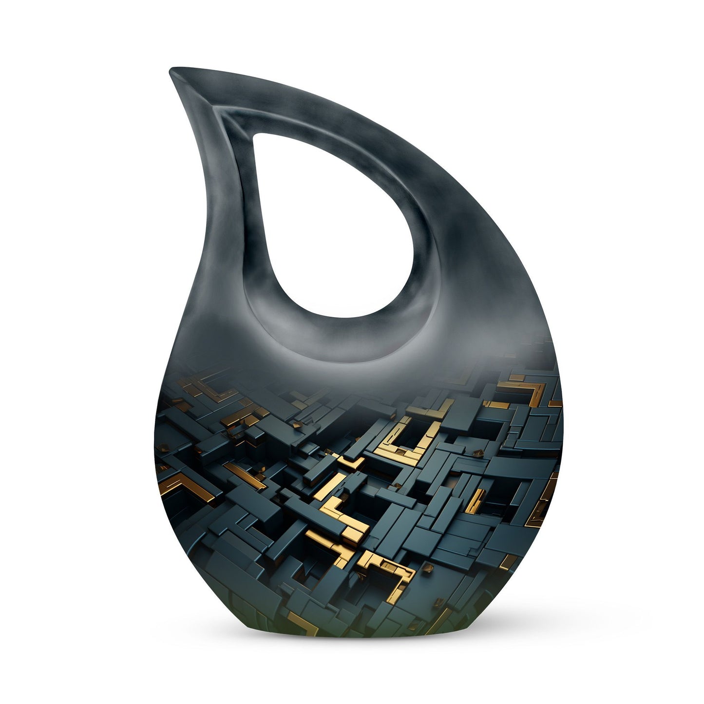 Circuitry Shimmer Urn