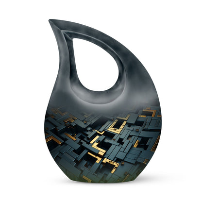 Circuitry Shimmer Urn