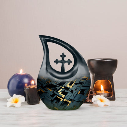Circuitry Shimmer Urn