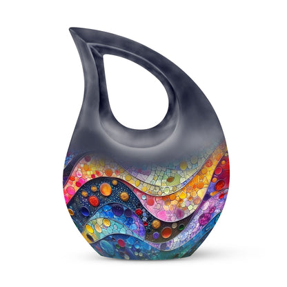 Kaleidoscopic Dreamscape Spectrum Urn