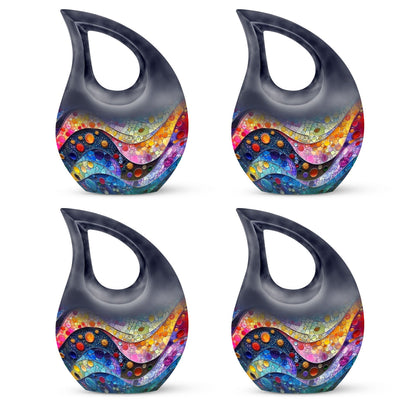Kaleidoscopic Dreamscape Spectrum Urn
