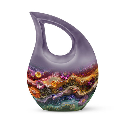 Beaded Waves Urn