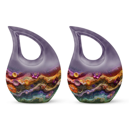 Beaded Waves Urn