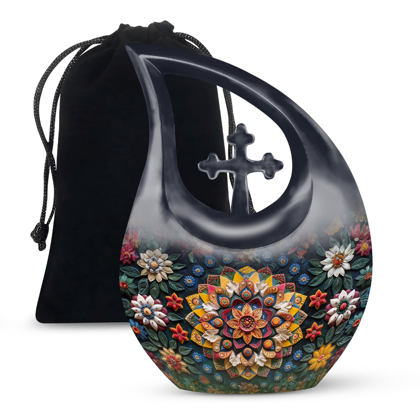 Petal Mandala Urn