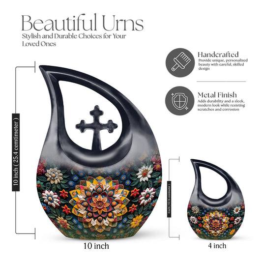 Petal Mandala Urn