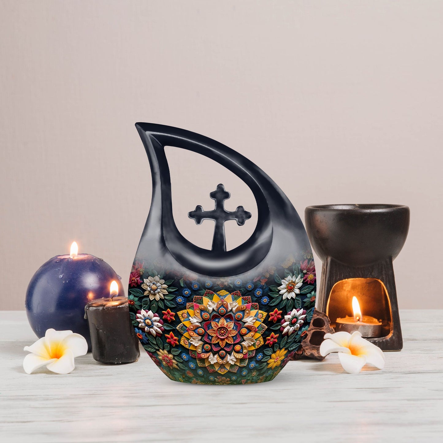 Petal Mandala Urn