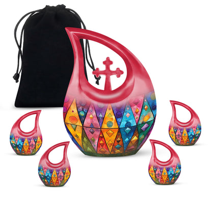 Prismatic Mosaic Urn
