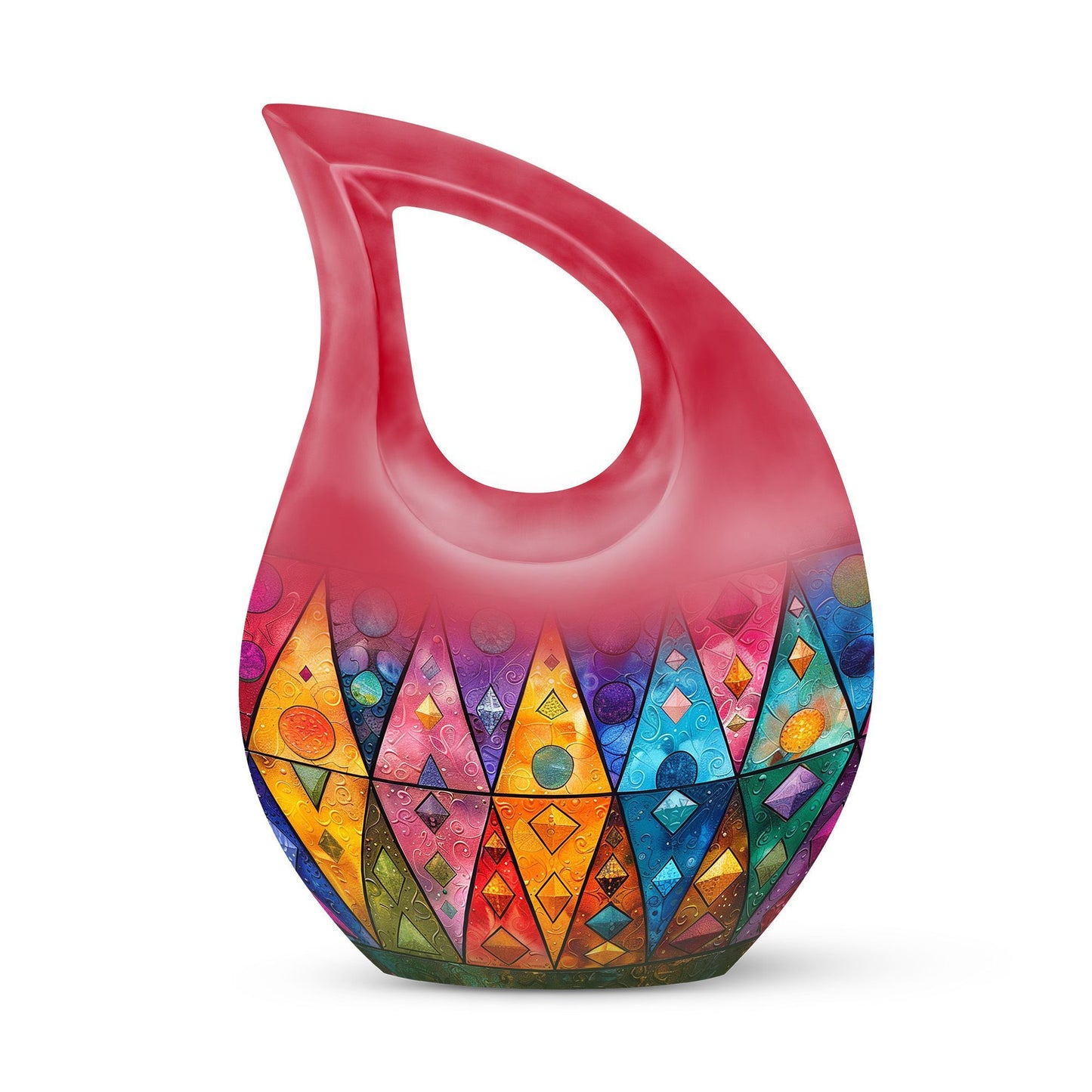 Prismatic Mosaic Urn