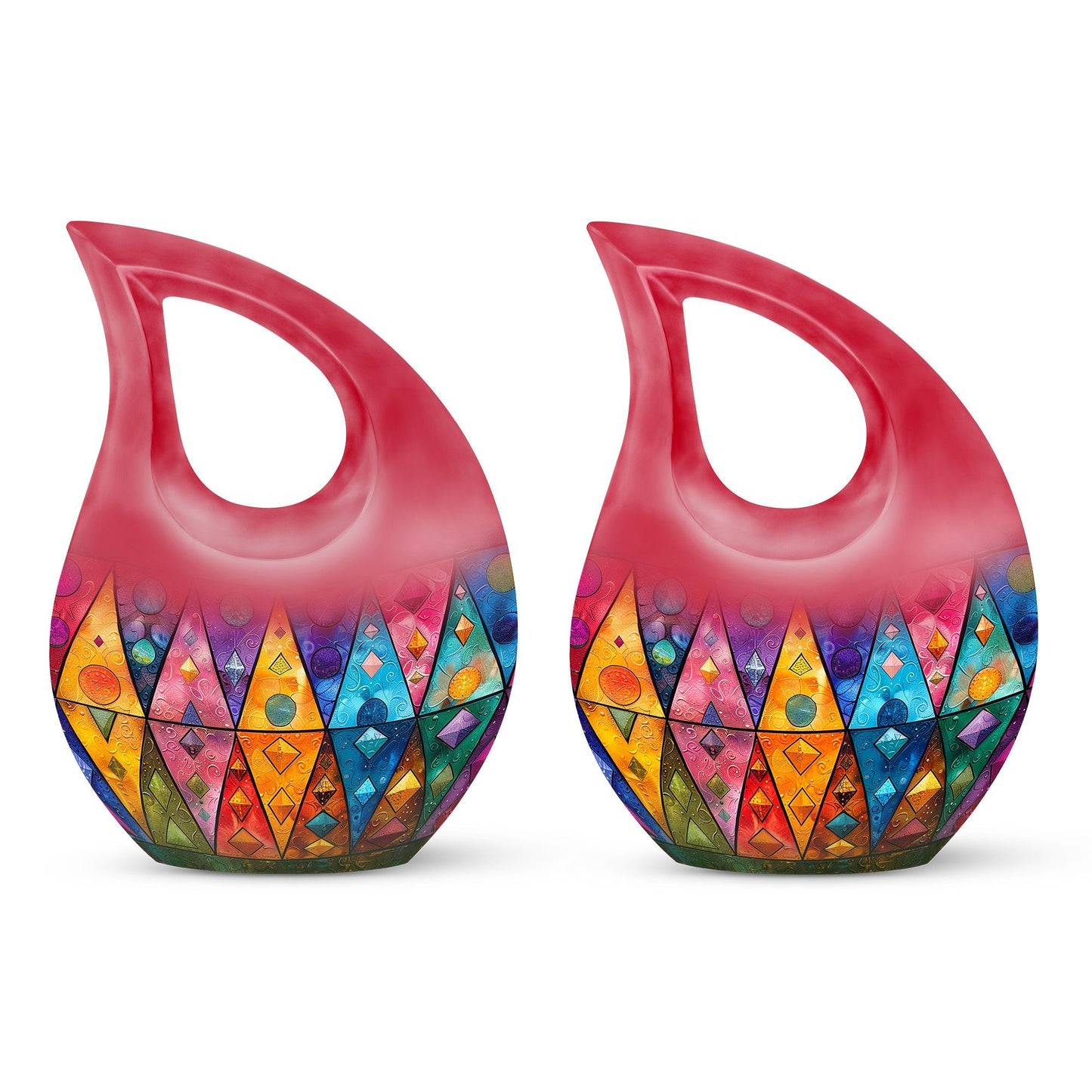Prismatic Mosaic Urn