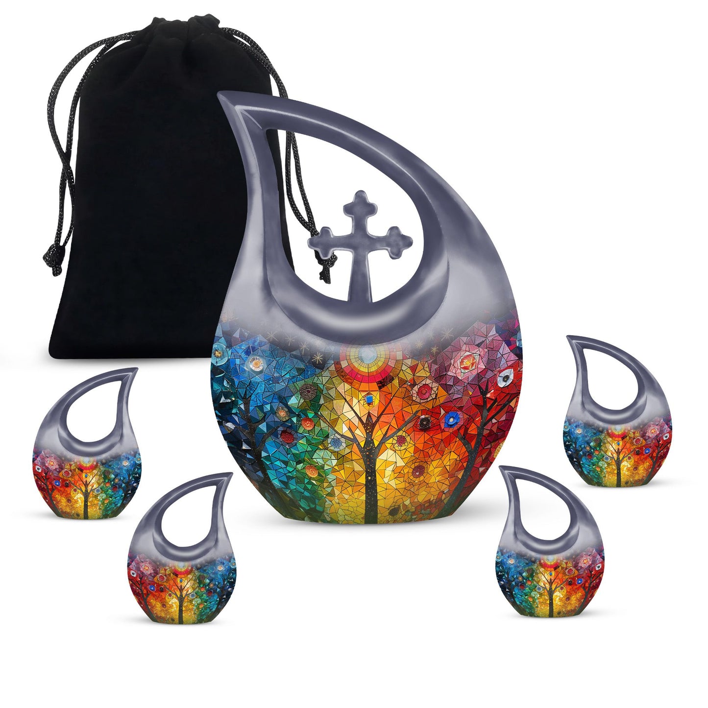 Chromatic Fantasia memorial urn