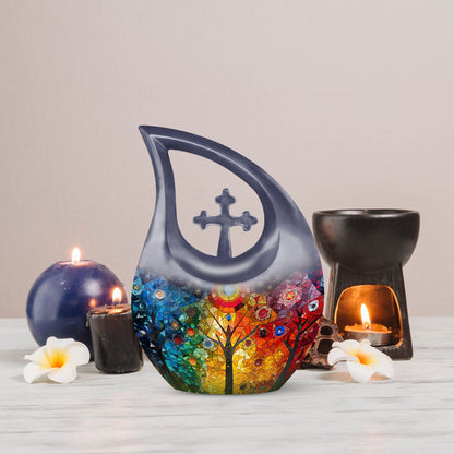 Chromatic Fantasia memorial urn