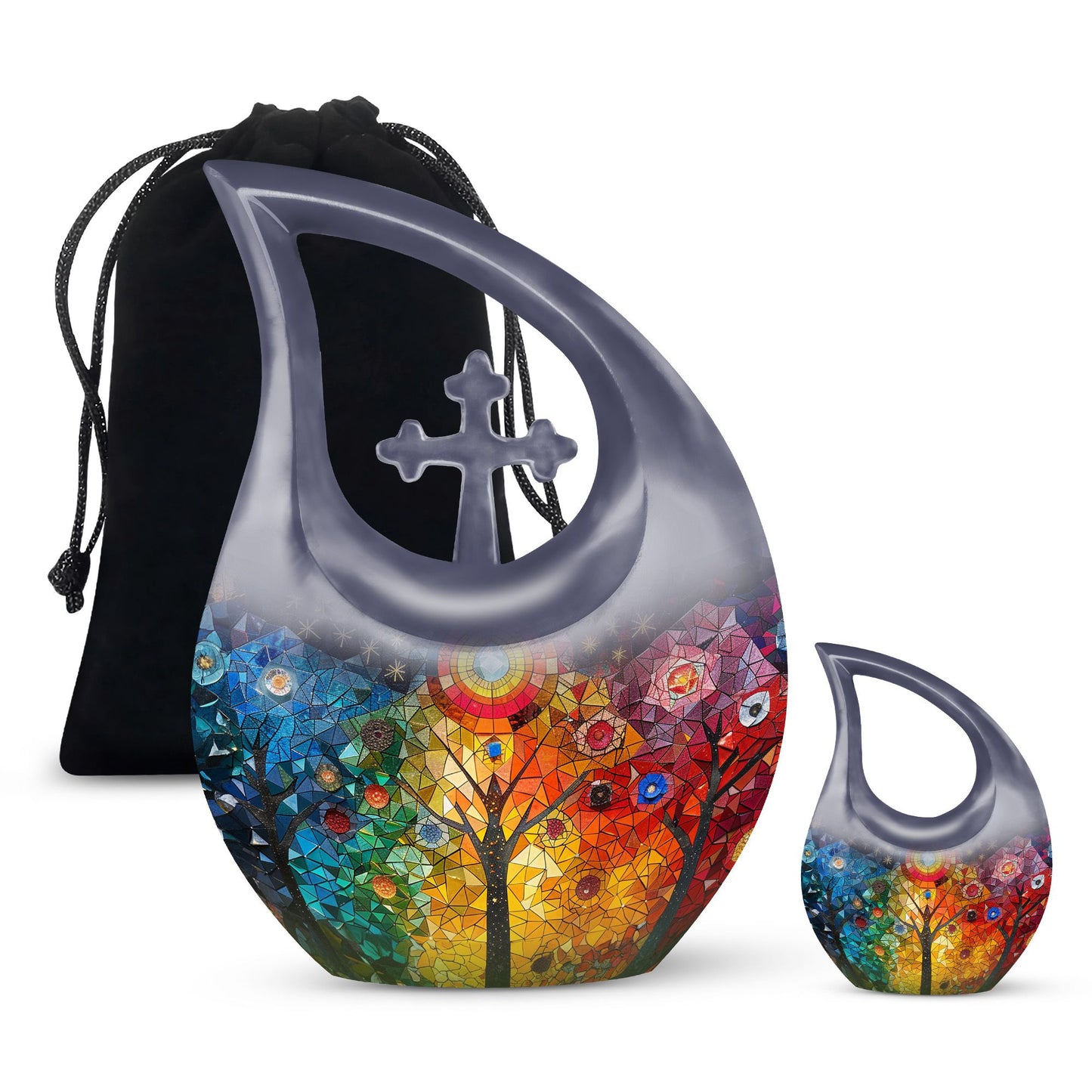 Chromatic Fantasia memorial urn