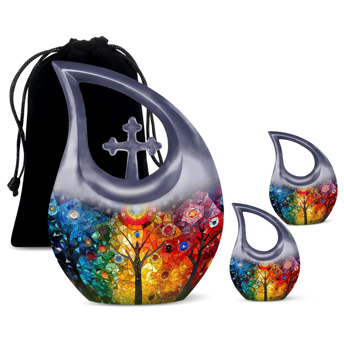 Chromatic Fantasia memorial urn
