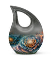 Cosmic Blossom themed urn