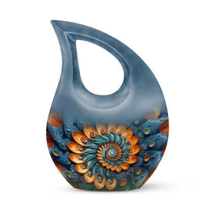 Oceanic Mandala Extra Large Urn 