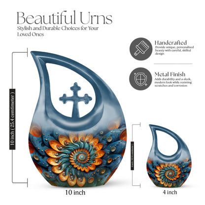 Oceanic Mandala Extra Large Urn 