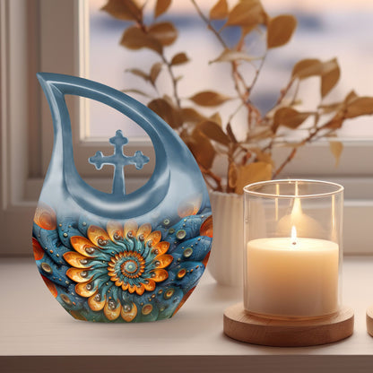 Oceanic Mandala Extra Large Urn 