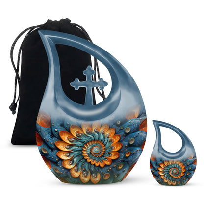 Oceanic Mandala Extra Large Urn 