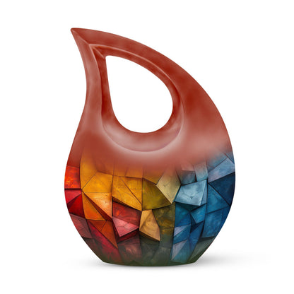 Geometric Temperature Gradient Urn