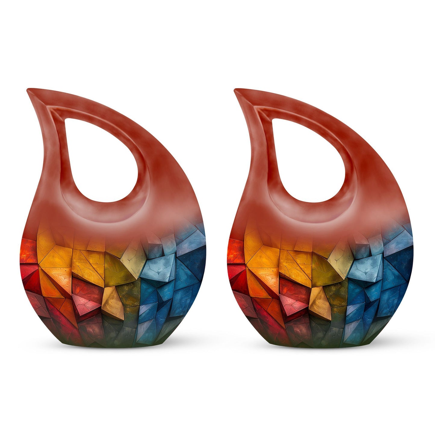 Geometric Temperature Gradient Urn