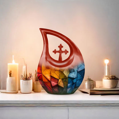 Geometric Temperature Gradient Urn