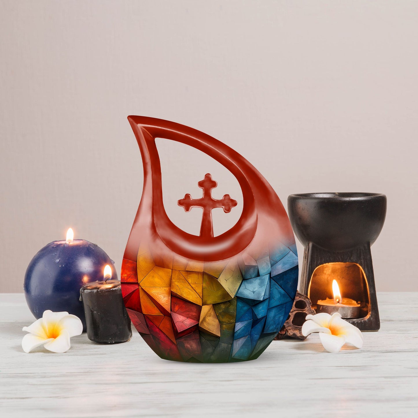 Geometric Temperature Gradient Urn