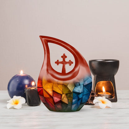 Geometric Temperature Gradient Urn