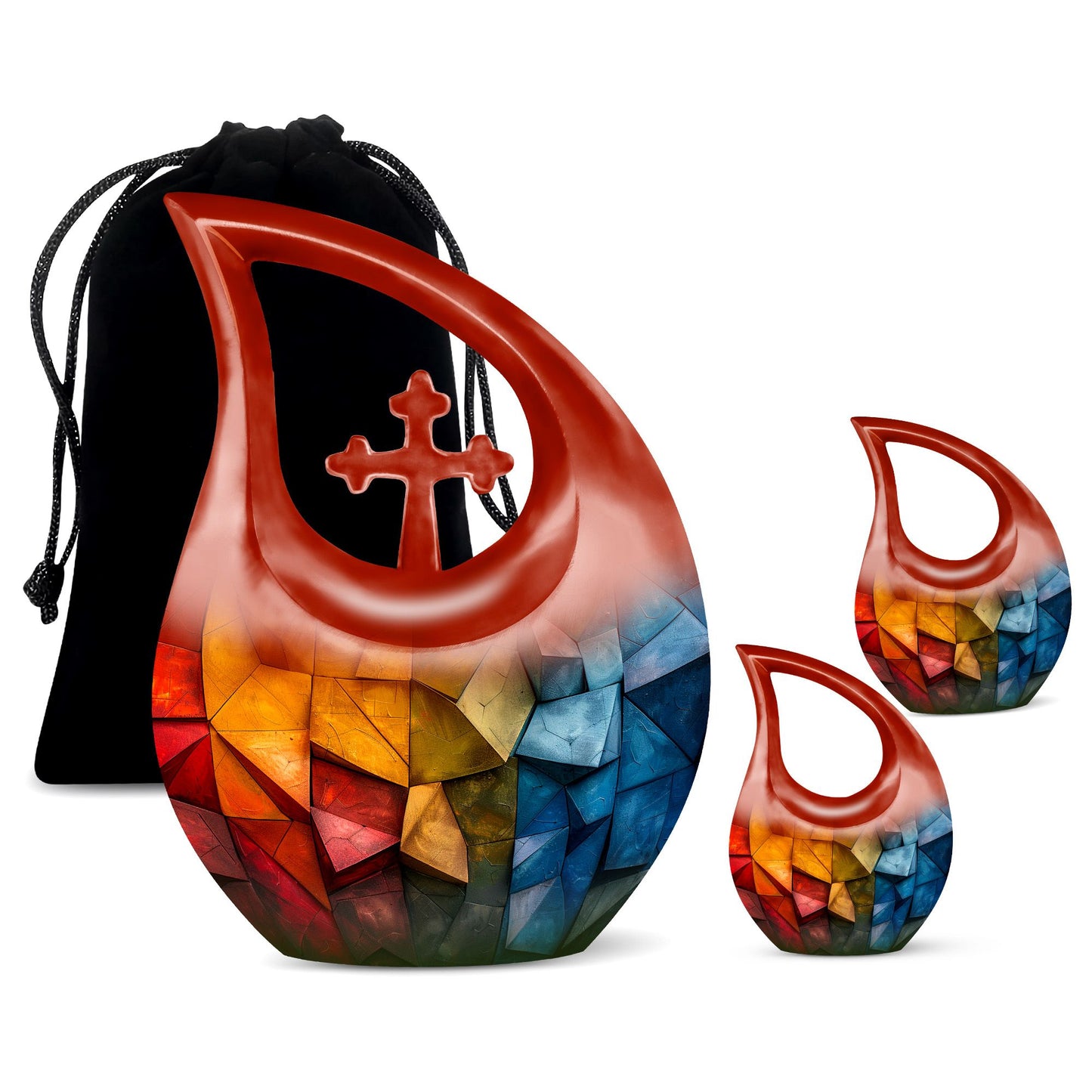 Geometric Temperature Gradient Urn
