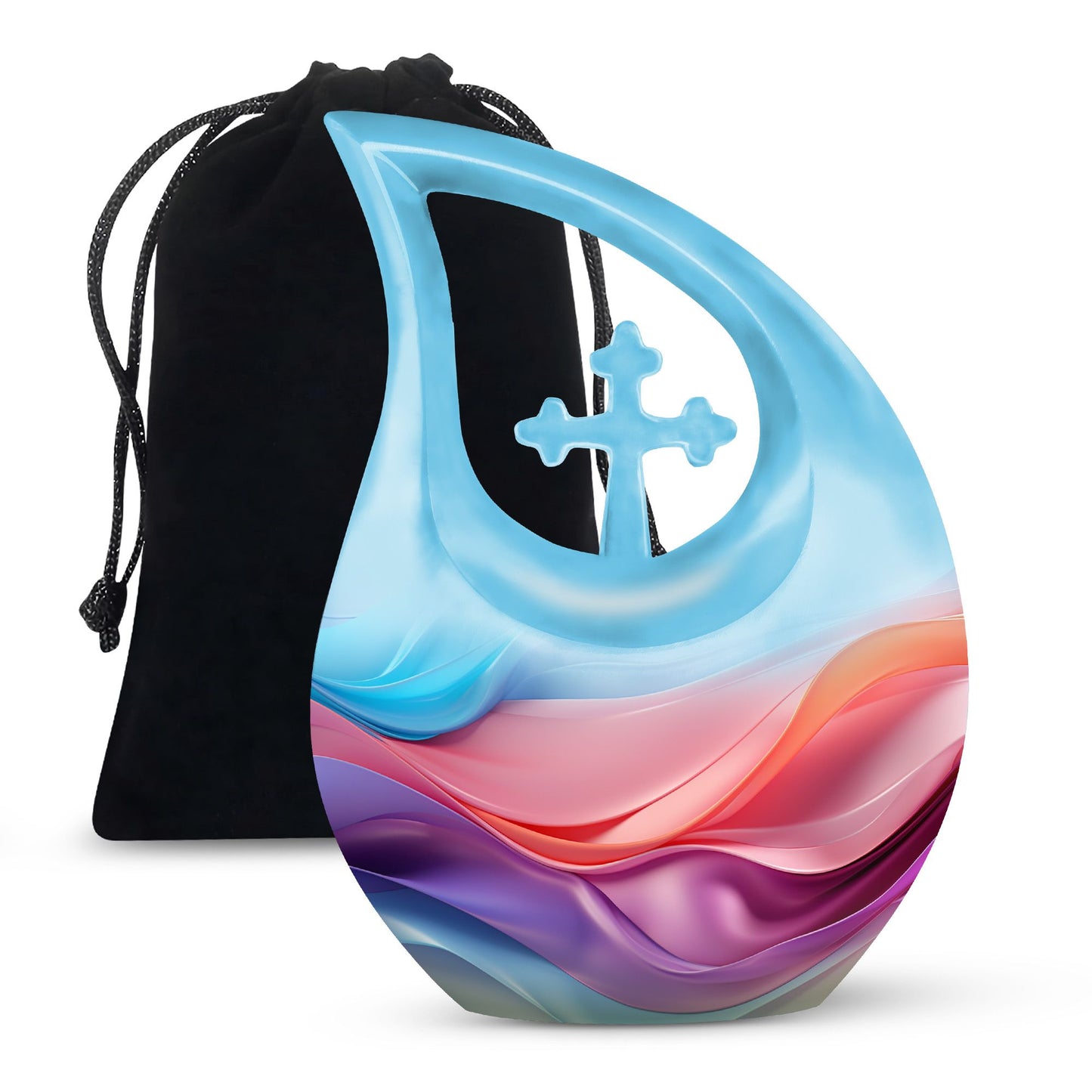 Silken Waves Urn