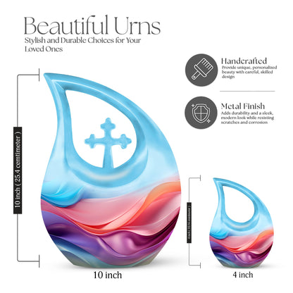Silken Waves Urn