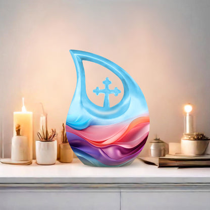 Silken Waves Urn
