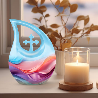 Silken Waves Urn