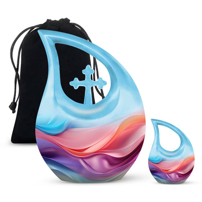 Silken Waves Urn