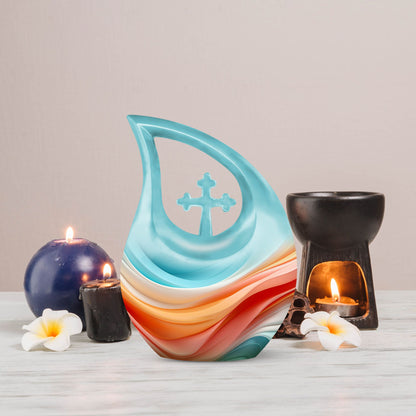 Candy Ribbon Cascade Urn