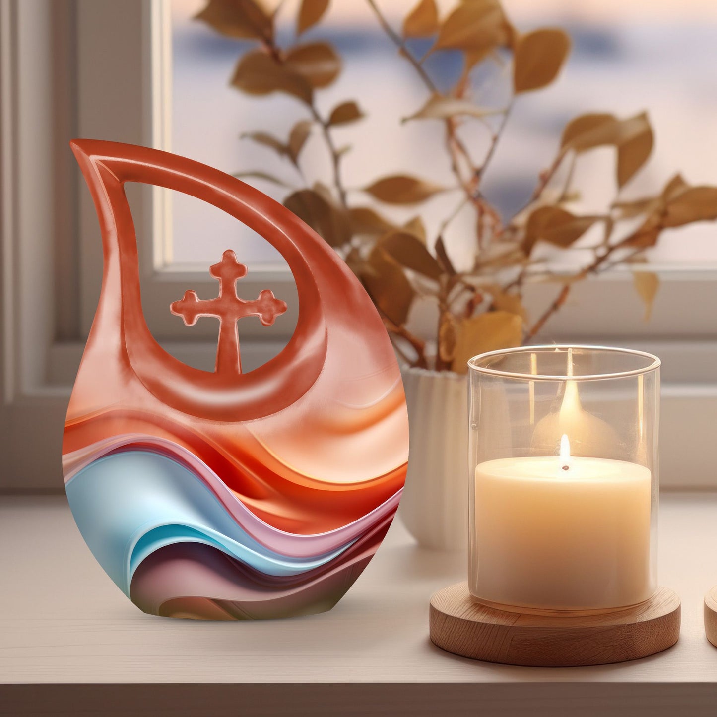 Silken Waves of Urn