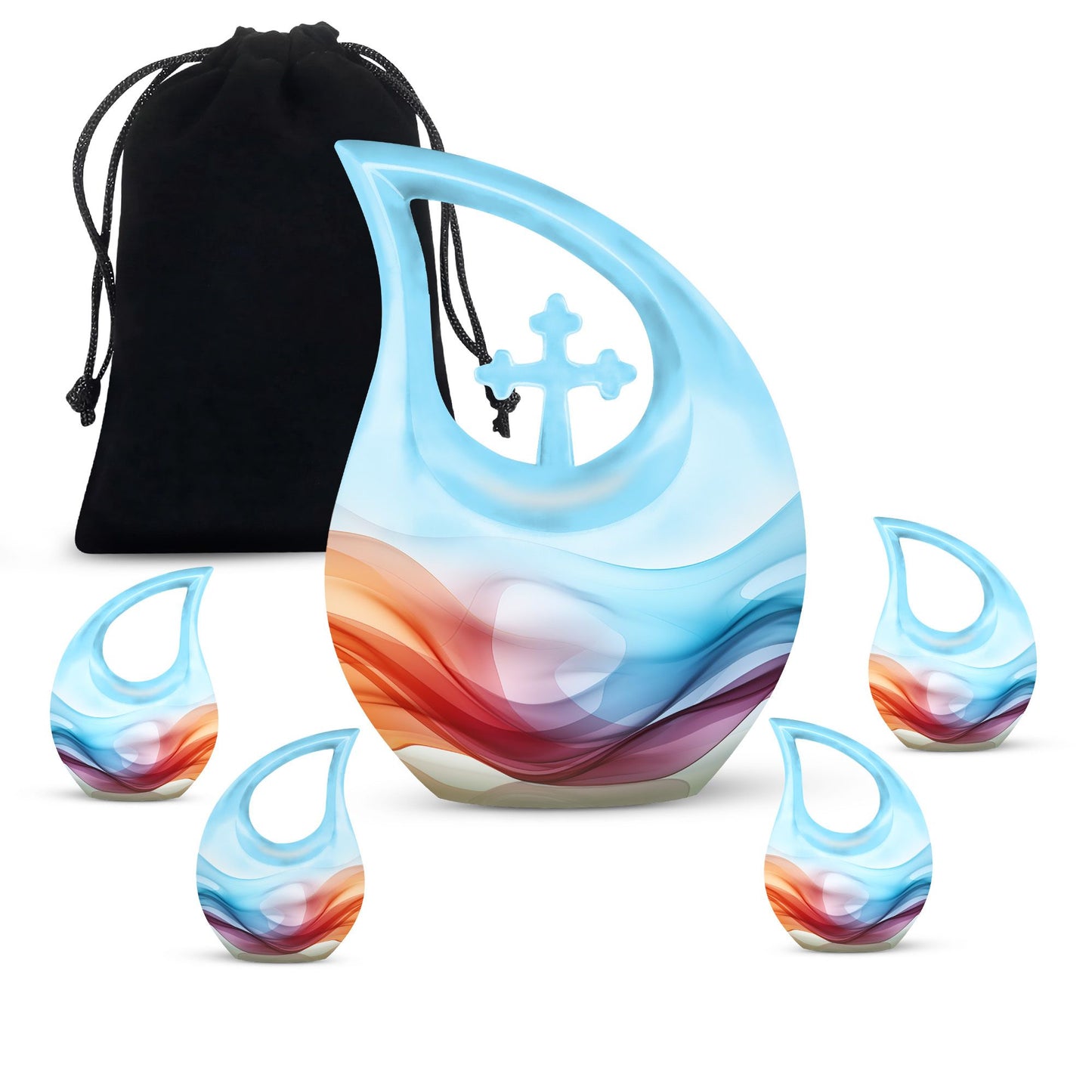Chromatic Ripples Urn