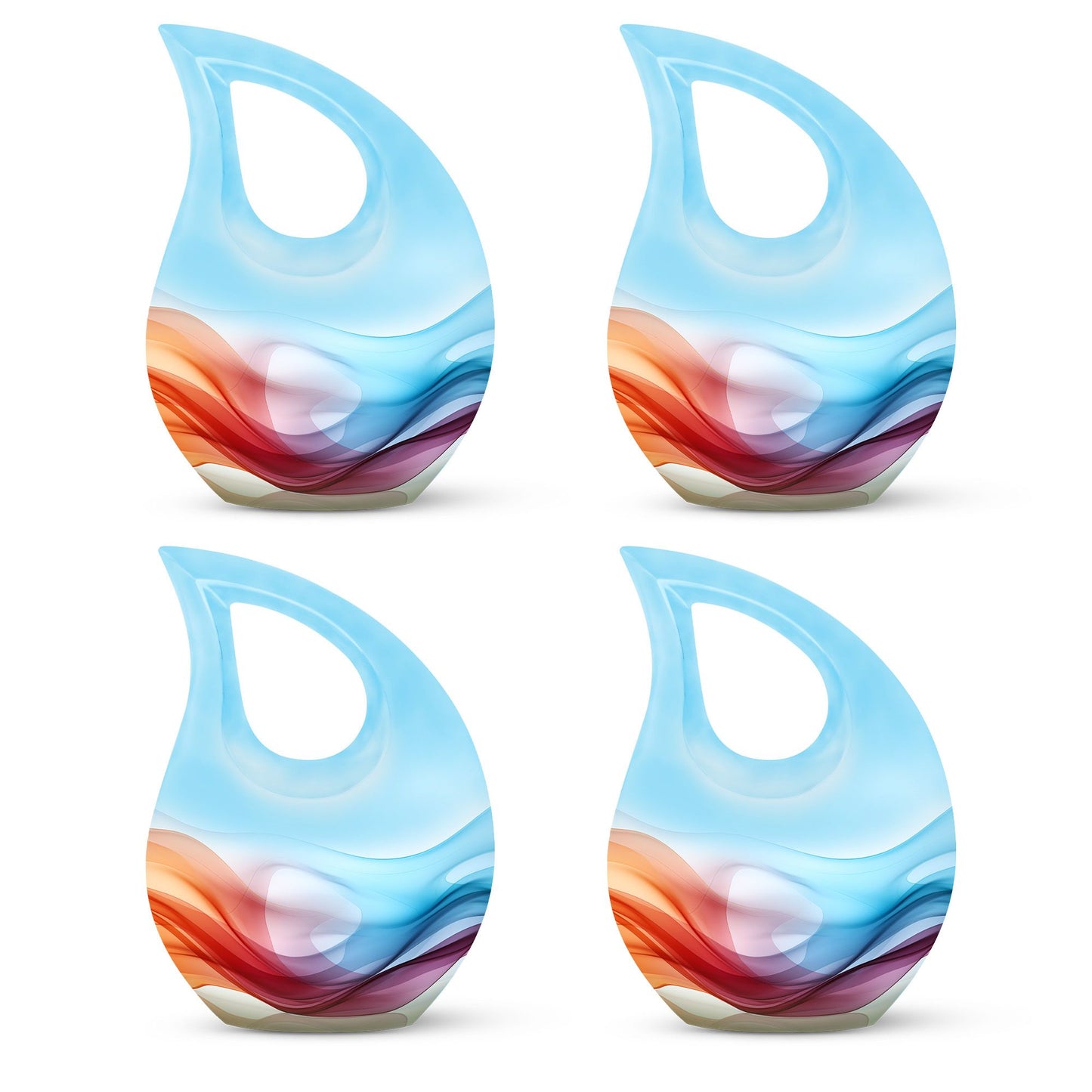 Chromatic Ripples Urn