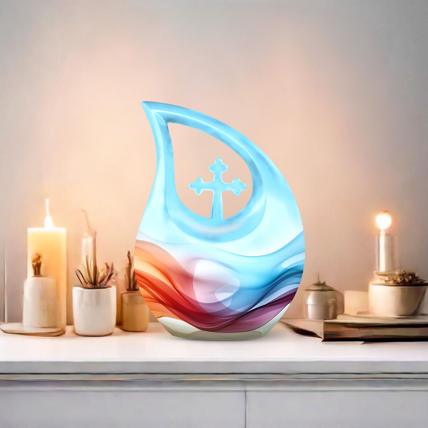 Chromatic Ripples Urn