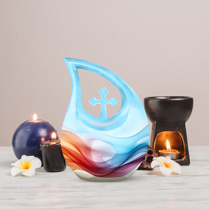 Chromatic Ripples Urn