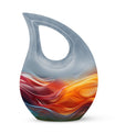 Vibrant Fluidity Urn