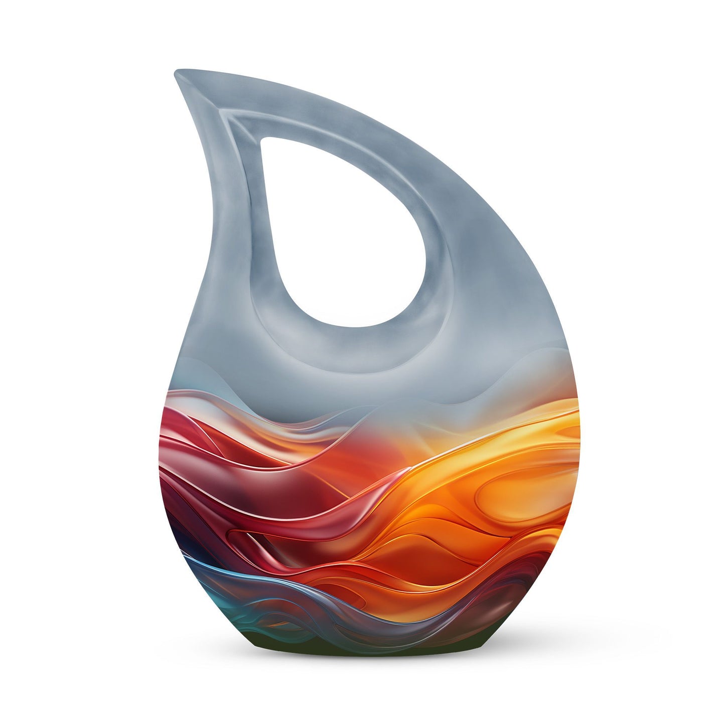 Vibrant Fluidity Urn