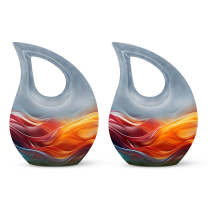 Vibrant Fluidity Urn