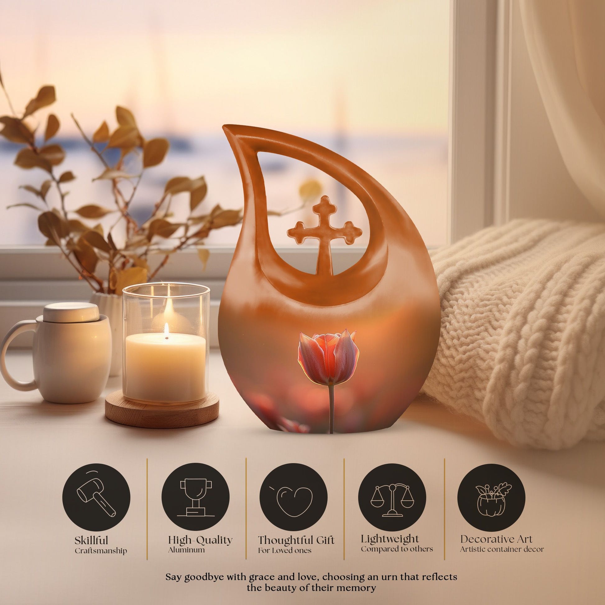 Dawn's Soloist Burial Urn