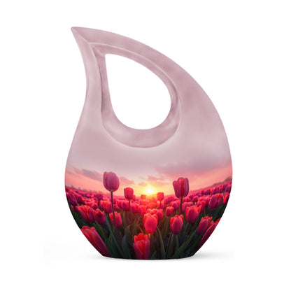 Dawn's Crimson Kiss Urn