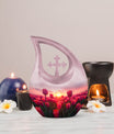 Dawn's Crimson Kiss Urn